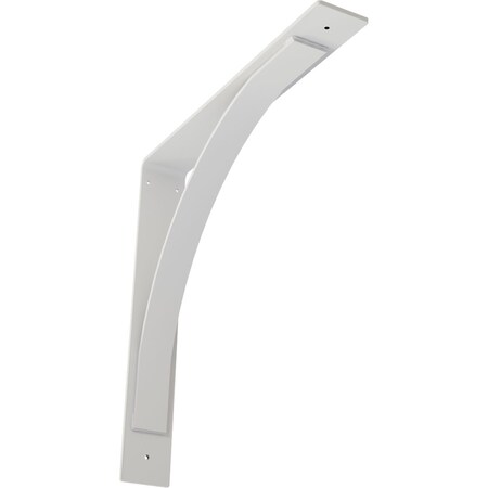 Ekena Millwork Morris Steel Bracket, White Primer 3"W x 20"D x 20"H BKTM03X20X20MOPWH